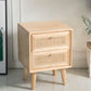 Rattan Bedside Table Modern Minimalist Night Table with Legs Clearhalo 'Bedroom Furniture' 'furn' 'furn_night_stand' 'Furniture' 'night_stand' 'Nightstands' 1200x1200_ff9134f5-7a12-427c-853c-227179c86a40