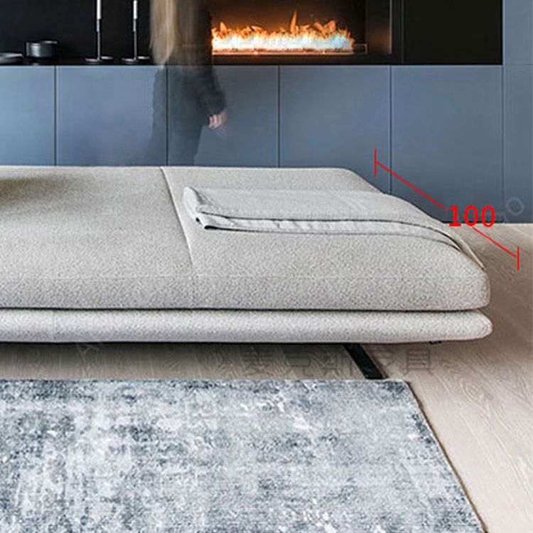 Modern Chaise Lounge Couch Cushioned Chaise Lounge with Pillow Clearhalo 'Chairs & Seating' 'Chaise Lounge' 'chaise_lounge' 'furn' 'furn_chaise_lounge' 'Furniture' 'Living Room Furniture' 1200x1200_ff926391-4ba9-4976-b8a8-12816a06da03