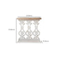 Rectangle French Country Console Table White Wood Sofa Table