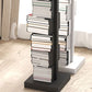 Modern Style Bookshelf Vertical Metal Closed Back Bookcase for Home Clearhalo 'Bookcases' 'furn' 'furn_bookcases' 'Furniture' 'furniture_bookcases' 'Office Furniture' 1200x1200_ff93d925-29a2-40de-b566-067bab7c9b78