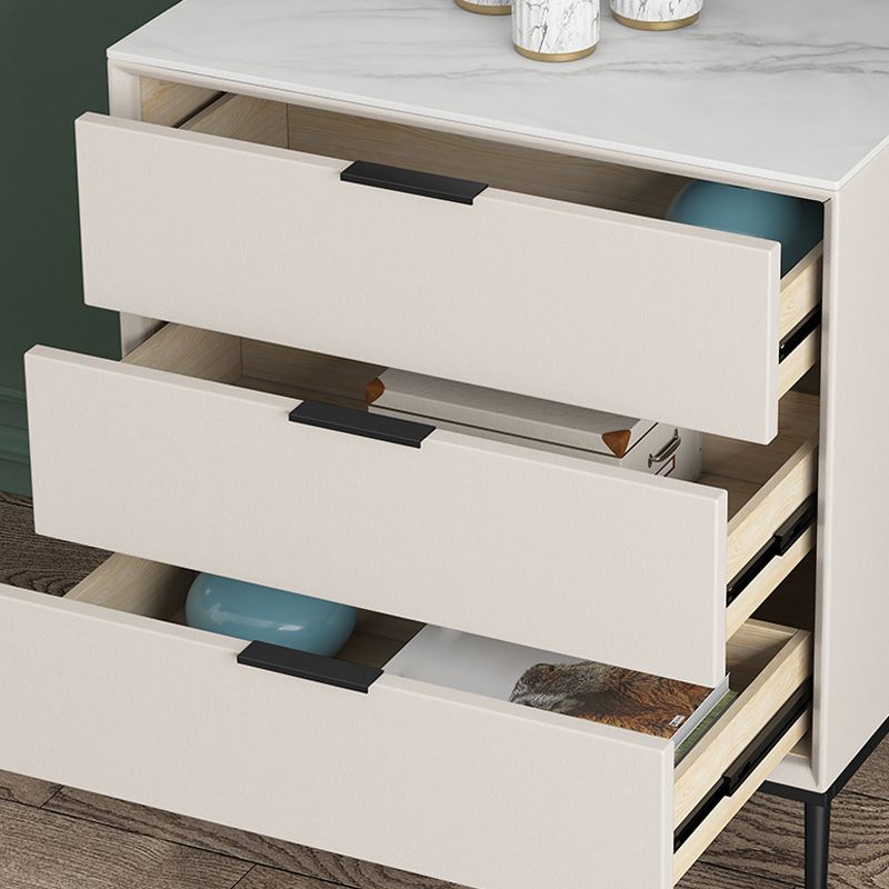 柔らかい近くの引き出しが付いたモダンなアクセントチェスト15.74 "幅の松葉