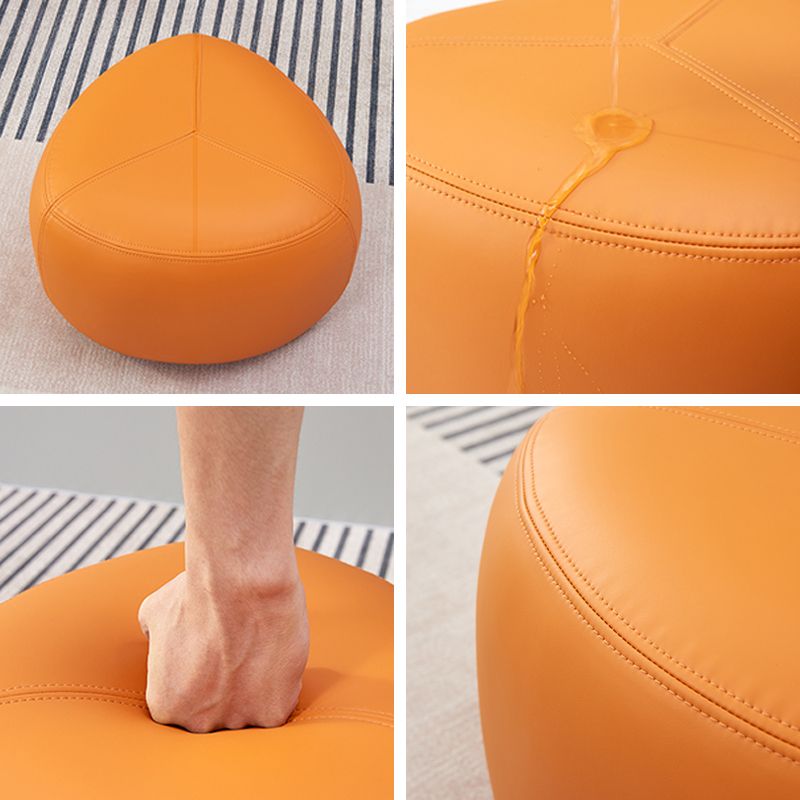 Fade resistent specialiteit Ottomaanse hedendaagse faux leer pouf