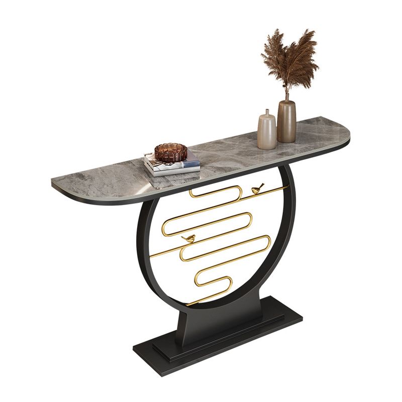 Console resistente a graffi Tabella 11,8 pollici di larghezza di ardesia contemporanea