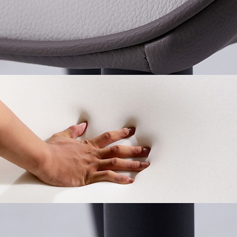 Indoor Industrial Arm Chair Wingback Metal Upholstered Dining Room Chair Clearhalo ' kitchen&dining_furn' 'Dining Chairs' 'Dining Tables & Seating' 'dining_chair' 'Furniture' 'furniture_dining_chair' 'Kitchen & Dining Furniture' 'kitchen' 1200x1200_ff978d21-9630-4f0a-a695-620329b740d8