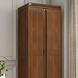Rubberwood Wardrobe Cabinet With Drawer Traditional Wardrobe Closet Clearhalo 'Armoires & Wardrobes' 'armoires_wardrobes' 'Bedroom Furniture' 'furn' 'furn_armoires_wardrobes' 'Furniture' 1200x1200_ff9befdb-00b4-4687-b04d-d9fd00a77106