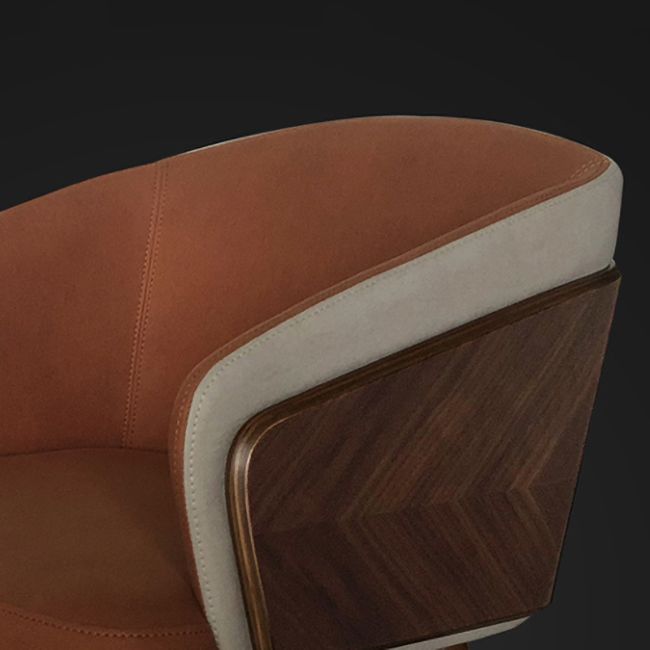 Contemporary Style Wooden Dining Chair Parsons Dining Arm Single Chair Clearhalo ' kitchen&dining_furn' 'Dining Chairs' 'Dining Tables & Seating' 'dining_chair' 'furn' 'furn_dining_chair' 'Furniture' 'furniture_dining_chair' 'Kitchen & Dining Furniture' 'kitchen' 1200x1200_ff9bfea3-b255-4897-8471-6dd1fb47586b