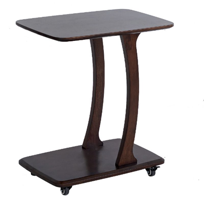 Industrial Brown 23.6" H x 15.7" W x 23.6" D Sofa Side Accent Table Clearhalo 'Coffee & Accent Tables' 'End & Side Tables' 'end_side_table' 'end_side_tables' 'furn' 'furn_end_side_tables' 'Furniture' 'furniture_end_side_table' 'Living Room Furniture' 1200x1200_ff9c1892-7366-4a3f-9b72-dfbc664c57d4