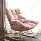 Contemporary Accent Room Chair in Pink/Grey with Solid Wood Base Clearhalo 'Accent Chairs' 'accent_chairs' 'Chairs & Seating' 'furn' 'furn_accent_chairs' 'Furniture' 'Living Room Furniture' 1200x1200_ff9e1014-a18d-4187-9744-665a95fe16eb