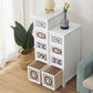 Contemporary Solid Wood Chest with Drawers and Legs Water Resistant Chest