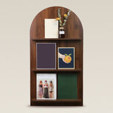 3-Shelf Wood Standard Bookshelf 43.3"H Contemporary Closed Back Bookshelf Clearhalo 'Bookcases' 'furn' 'furn_bookcases' 'Furniture' 'furniture_bookcases' 'Office Furniture' 1200x1200_ffa2258d-9dd8-493e-88e2-e627a2b98aa4