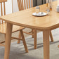 Rubberwood Solid Wood Dining Table Simplicity Style Dinette Table for Indoor Clearhalo ' dining_table' 'Dining Tables & Seating' 'Dining Tables' 'furn' 'furn_dining_table' 'Furniture' 'furniture_dining_table' 'Kitchen & Dining Furniture' 'kitchen&dining_furn' 'kitchen' 'kitchen_dining_table' 1200x1200_ffa36569-5861-46b2-8877-ff0e5e901198