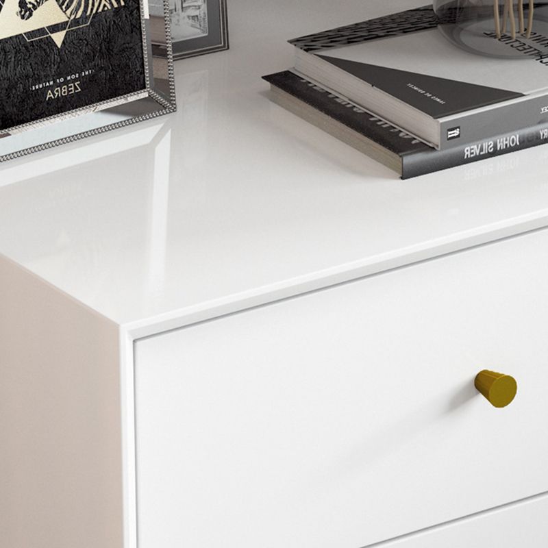 フェイクウッドベッドナイトスタンドドロワー付きコンテンポラリーベッドサイドキャビネット