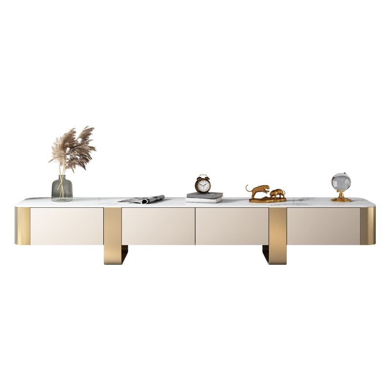 Modern de 16 "W TV Media Media Console de almacenamiento TV con cajones con cajones