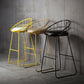 Scandinavian Counter Stools Iron Leather Low Back Indoor Bar Stools with Sled Legs Clearhalo 'Bar Furniture' 'Bar Stools' 'bar_stools' 'furn' 'furn_bar_stools' 'furniture_bar_stools' 'Kitchen & Dining Furniture' 'kitchen&dining_furn' 'kitchen' 'kitchen_furn' Furniture' 1200x1200_ffac5543-cecd-468e-90e7-e1e0a6792b16