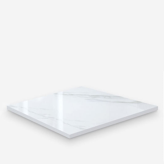 工業用石のライティングデスク2引き出し29.53 "高層オフィスデスク