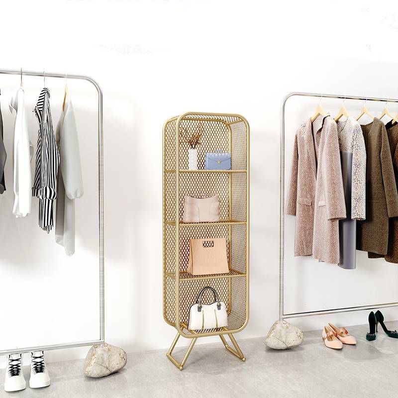 Estantería de estantería de metal contemporánea estantería estándar para sala de estudio