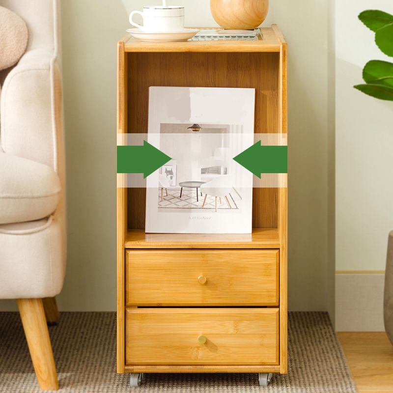 TABELLA RECTANGULARE TABELLA 27.6 "W X 11.8" D X 23.6 "H TABELLA LATURA MODERNISTA IN BEGNO