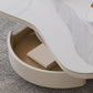 13"H Contemporary Coffee Table White Coffee Cocktail Table with Drawer Clearhalo 'Coffee & Accent Tables' 'Coffee Tables' 'coffee_tables' 'furn' 'furn_coffee_tables' 'Furniture' 'Living Room Furniture' 1200x1200_ffb51ad7-7986-4c5b-9a48-f4af5fe3d624