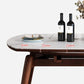 Extendable Round Dining Table Modern Adjustable Sintered Stone Top Table with Wooden 4 Legs Clearhalo ' dining_table' 'Dining Tables & Seating' 'Dining Tables' 'furn' 'furn_dining_table' 'Furniture' 'furniture_dining_table' 'Kitchen & Dining Furniture' 'kitchen&dining_furn' 'kitchen' 'kitchen_dining_table' 1200x1200_ffb6cf84-9afa-4382-9e22-eaeb288d32b0