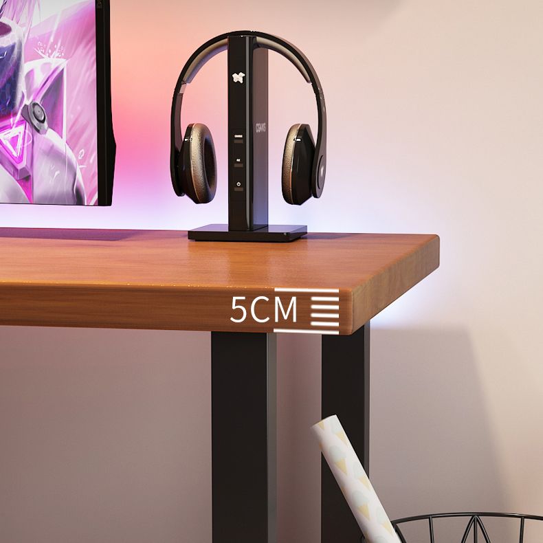 Modern Style Office Desk Rectangle Solid Wood Desk for Home Use Clearhalo 'Furniture' 'furniture_office_desk' 'Office Desks' 'Office Furniture' 'office_desk' 1200x1200_ffba8ed5-808d-4059-8b89-ef9ac4b5b89a