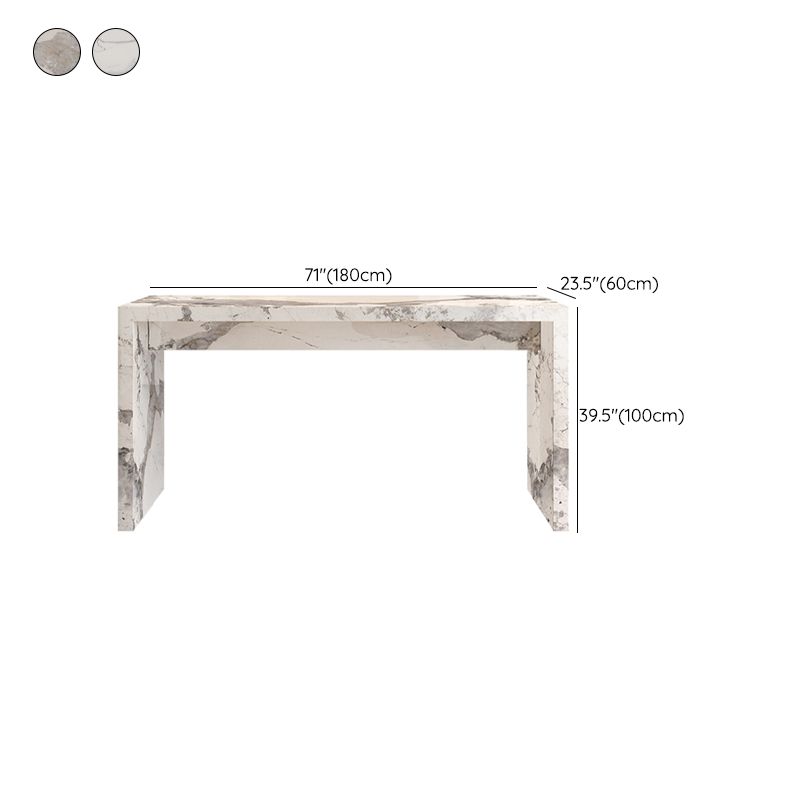 Modern Bistro Bar Table Sintered Stone Bar Table for Living Room Clearhalo 'Bar Furniture' 'Bar Tables' 'bar_tables' 'furn' 'furn_bar_tables' 'Furniture' 'Kitchen & Dining Furniture' 1200x1200_ffbc4534-f307-473d-b12c-52e223a5759b