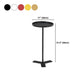 Iron Pedestal End Table Solid Color Round Metal Tray Top Side End Table Clearhalo 'Coffee & Accent Tables' 'End & Side Tables' 'end_side_table' 'end_side_tables' 'furn' 'furn_end_side_tables' 'Furniture' 'furniture_end_side_table' 'Living Room Furniture' 1200x1200_ffbfee36-30bd-459a-a917-f15710c88ed3