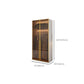 Modern White Wood Frame Wardrobe Armoire Freestanding Wardrobe with Soft Close Drawers