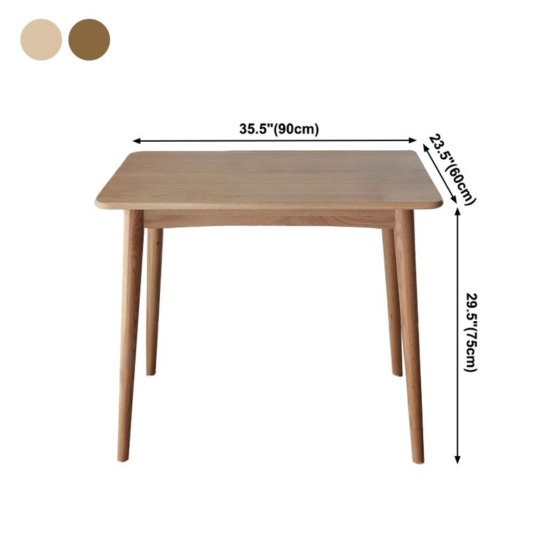 Contemporary Home Furniture Solid Wood Dining Room Collection with 4-foot Clearhalo ' dining_table' 'Dining Tables & Seating' 'Dining Tables' 'furn' 'furn_dining_table' 'Furniture' 'furniture_dining_table' 'Kitchen & Dining Furniture' 'kitchen&dining_furn' 'kitchen' 'kitchen_dining_table' 1200x1200_ffc7df10-495b-4485-acc6-3e573069d5c3