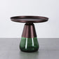 Mid-Century Modern Coffee Table Metal Tray Top Round Single Coffee Table Clearhalo 'Coffee & Accent Tables' 'Coffee Tables' 'coffee_tables' 'furn' 'furn_coffee_tables' 'Furniture' 'Living Room Furniture' 1200x1200_ffcba6bf-cd02-452e-8320-aabd5eee627c