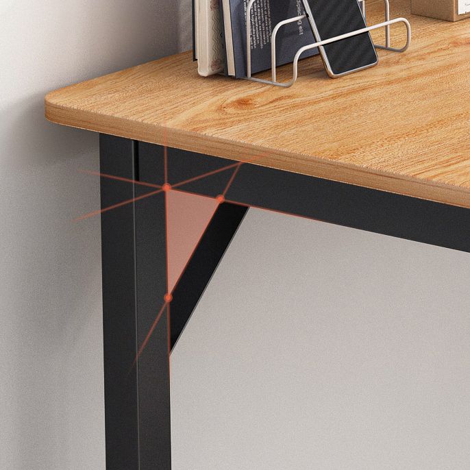 Contemporary Dormitory Writing Desk Rectangular Wooden Writing Desk Clearhalo 'furn' 'furn_office_desk' 'Furniture' 'furniture_office_desk' 'Office Desks' 'Office Furniture' 'office_desk' 1200x1200_ffcc649e-844d-479b-bbc2-3c68e3c79d32