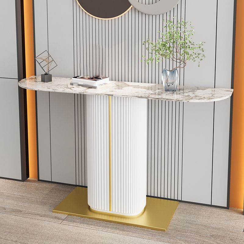 Tavolo da 11 "di fine tavola di fine pietra di pietra larga tavola del piedistallo