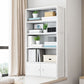 Engineer Wood Contemporary Bookshelf Closed Back Bookcase for Home Office