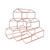Iron Tabletop Wine Glass Rack Modern Stackable Wine Bottle Holder in Gold Clearhalo 'furn' 'furn_wine_racks' 'Furniture' 'Kitchen & Dining Furniture' 'Wine Racks' 'wine_racks' 1200x1200_ffd15e4f-84ee-442d-8ce5-e8c73ed26d8e