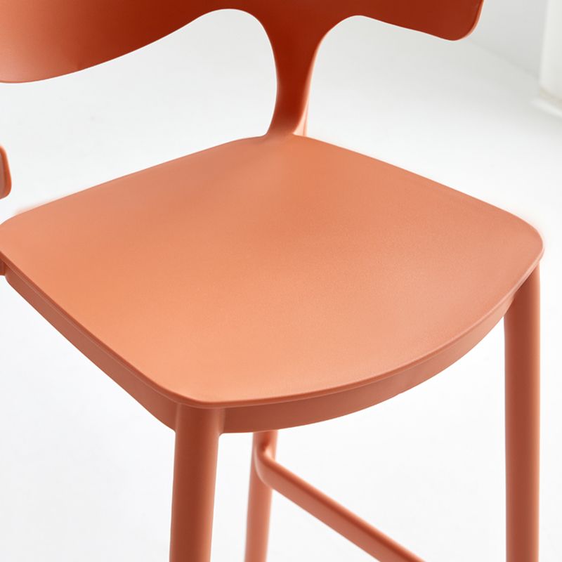 Stackable Plastic Indoor Counter Stools Low Back Scandinavian Style Bar Stools Clearhalo 'Bar Furniture' 'Bar Stools' 'bar_stools' 'furn' 'furn_bar_stools' 'furniture_bar_stools' 'Kitchen & Dining Furniture' 'kitchen&dining_furn' 'kitchen' 'kitchen_furn' Furniture' 1200x1200_ffd21cd8-7280-4760-bf1e-c91d3ce1bb01