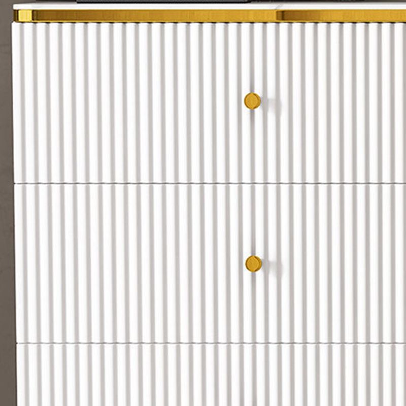 White Accent Chest 15.74" Wide Chest with Drawers, Water Resistant Clearhalo 'Cabinets & Chests' 'cabinets_chests' 'furn' 'furn_cabinets_chests' 'Furniture' 'Living Room Furniture' 1200x1200_ffd3ae8f-9427-45ec-91f1-b536c3b14433