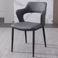 Industrial Style Faux Leather Side Chair Open Back Side Chair for Home Clearhalo 'Dining Chairs' 'Dining Tables & Seating' 'dining_chair' 'furn' 'furn_dining_chair' 'Furniture' 'furniture_dining_chair' 'Kitchen & Dining Furniture' 1200x1200_ffd738a4-1d0f-4c0c-9cb9-7a2b6255628c