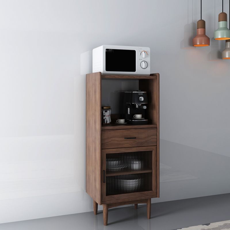 Contemporary Buffet Server Pine Dining Server with Drawers for Living Room Clearhalo 'buffet_sideboard' 'Buffets & Sideboards' 'furn' 'furn_buffet_sideboard' 'Furniture' 'Kitchen & Dining Furniture' 1200x1200_ffda3523-f2b4-4910-8c15-03273e966233