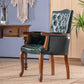 Wood French Country Dining Arm Chair with Color Cushion Parsons Chair for Home Clearhalo ' kitchen&dining_furn' 'Dining Chairs' 'Dining Tables & Seating' 'dining_chair' 'furn' 'furn_dining_chair' 'Furniture' 'furniture_dining_chair' 'Kitchen & Dining Furniture' 'kitchen' 1200x1200_ffe08939-0593-4748-89d4-c8eeb2bd915f