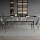 Modern Grey 1/4/5/7 Pieces Dinette Set Rectangle Legs Indoor Dining Table Set Clearhalo 'Dining Room Sets' 'Dining Tables & Seating' 'dining_room_set' 'furn' 'furn_dining_room_set' 'Furniture' 'Kitchen & Dining Furniture' 1200x1200_ffe55098-37b7-4986-b771-a69b28cbc87b