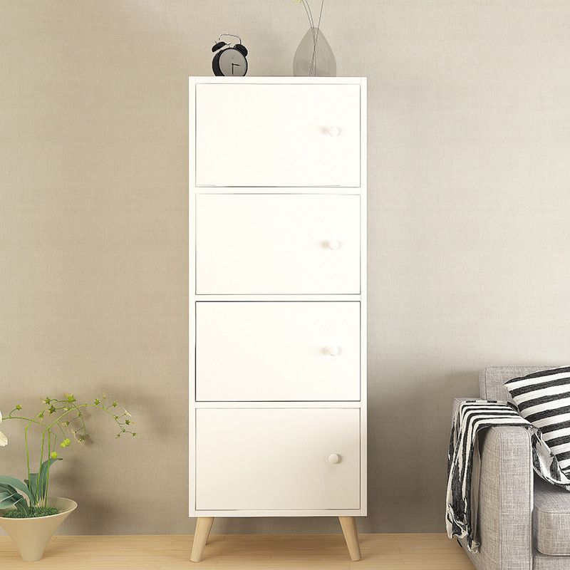 9.44" Wide Storage Cabinet with Doors Contemporary Wooden Accent Cabinet Clearhalo 'Cabinets & Chests' 'cabinets_chests' 'furn' 'furn_cabinets_chests' 'Furniture' 'Living Room Furniture' 1200x1200_ffe9d3f7-187e-4e7e-9b34-a5c03b929fb2