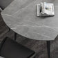 Modern Style Gray Dining Table Sintered Stone Table with 4 Legs for Kitchen Clearhalo ' dining_table' 'Dining Tables & Seating' 'Dining Tables' 'furn' 'furn_dining_table' 'Furniture' 'furniture_dining_table' 'Kitchen & Dining Furniture' 'kitchen&dining_furn' 'kitchen' 'kitchen_dining_table' 1200x1200_ffea0bb3-9b0f-4ae2-84ce-465aacd98213