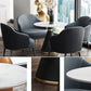Round Table Dinette Table Contemporary Stone Dinner Room Table with Pedestal Base Clearhalo ' dining_table' 'Dining Tables & Seating' 'Dining Tables' 'furn' 'furn_dining_table' 'Furniture' 'furniture_dining_table' 'Kitchen & Dining Furniture' 'kitchen&dining_furn' 'kitchen' 'kitchen_dining_table' 1200x1200_ffebdd36-cbef-4d41-8e03-5b456890f694
