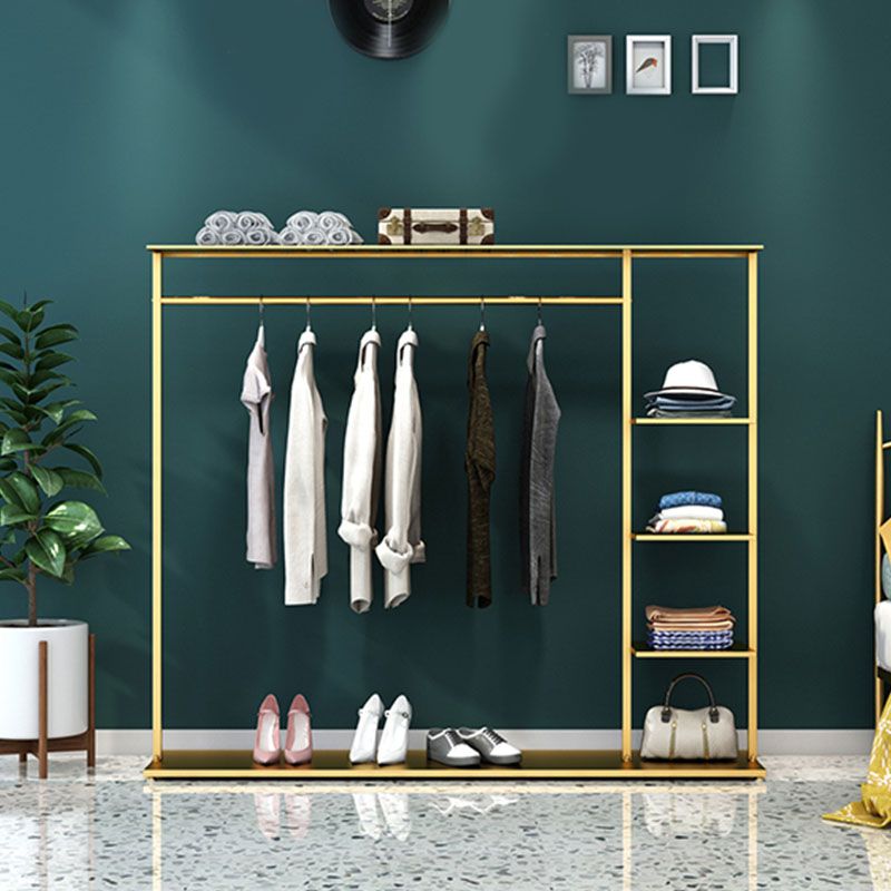 Hall Contemporary Stand Metal Nessun scaffalatura angosciante includeva un cappotto indipendente