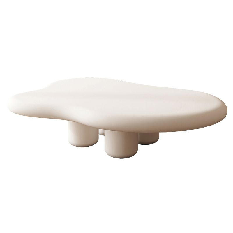 Table basse scandinave à 3 pieds, forme libre, table basse en bois pour la maison