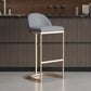 Glam Style Bar Table Set 1/2/5 Pieces Rectangle Bar Table with High Stools for Kitchen Clearhalo 'Bar Furniture' 'furn' 'furn_home_bar_bar_sets' 'Furniture' 'Home Bars & Bar Sets' 'home_bar_bar_sets' 'Kitchen & Dining Furniture' 1200x1200_fff01060-e5ae-46ce-8b38-2c17cfc79b6a