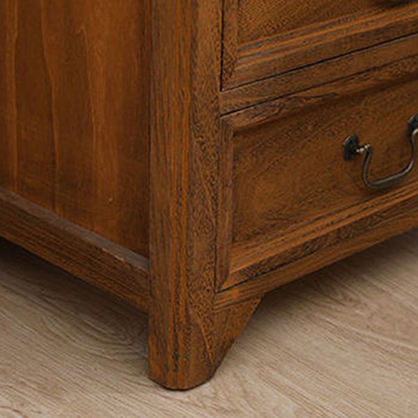 Kustopslagkist opmaker Stevig houten dressoir, 13,65 inch breed