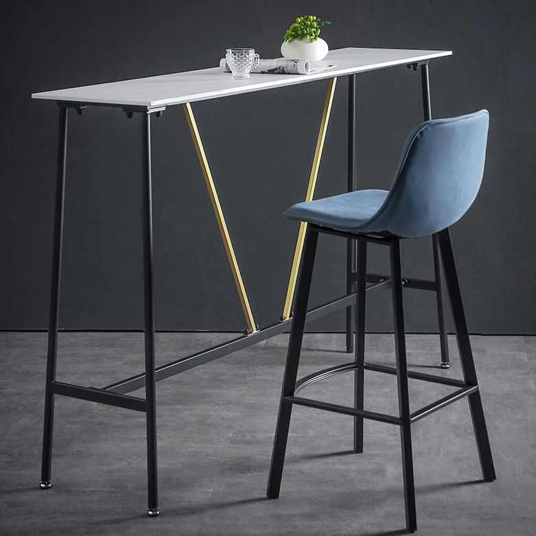 Industrial Style Bar-stool Iron Legs Counter Stool for Restaurant Bar Clearhalo 'Bar Furniture' 'Bar Stools' 'bar_stools' 'furn' 'furn_bar_stools' 'furniture_bar_stools' 'Kitchen & Dining Furniture' 'kitchen&dining_furn' 'kitchen' 'kitchen_furn' Furniture' 1200x1200_fff77e58-1758-4d2b-a16c-335c57b3f2e0