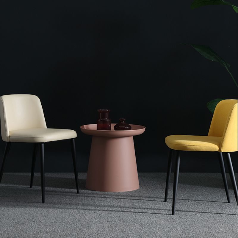 Designer Style Upholstered Home Side Chair Matte Finish Parsons Single Dining Chair Clearhalo ' kitchen&dining_furn' 'Dining Chairs' 'Dining Tables & Seating' 'dining_chair' 'furn' 'furn_dining_chair' 'Furniture' 'furniture_dining_chair' 'Kitchen & Dining Furniture' 'kitchen' 1200x1200_fff84ea3-bc3b-476a-97f9-e2855fde45b7