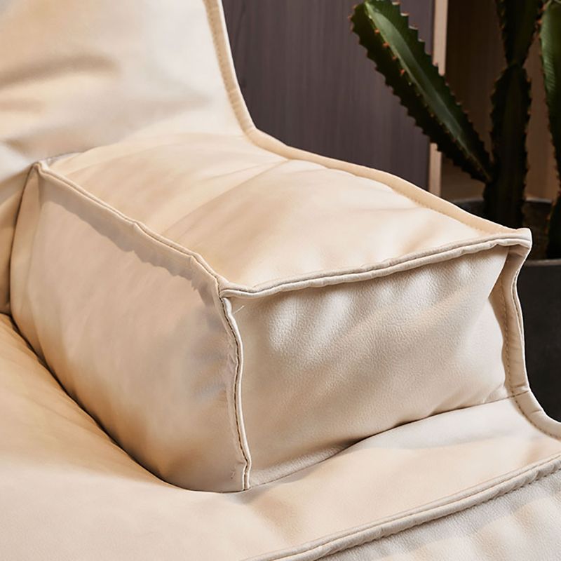 標準的なクッションテクノロジークロスソファ35.43 "Wベッドルーム用の埋め込み腕と