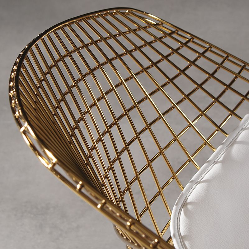 Scandinavian Dining Side Chairs PU Leather Cross Back Dining Chairs for Home Clearhalo ' kitchen&dining_furn' 'Dining Chairs' 'Dining Tables & Seating' 'dining_chair' 'furn' 'furn_dining_chair' 'Furniture' 'furniture_dining_chair' 'Kitchen & Dining Furniture' 'kitchen' 1200x1200_fffb2ea0-2527-48cd-a54c-c9bef46a7224